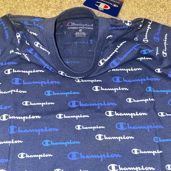 Champion All Over Printed Logo T-shirt - Picture 3 of 4